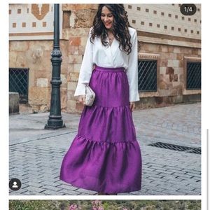 Zara gorgeous maxi s skirt
